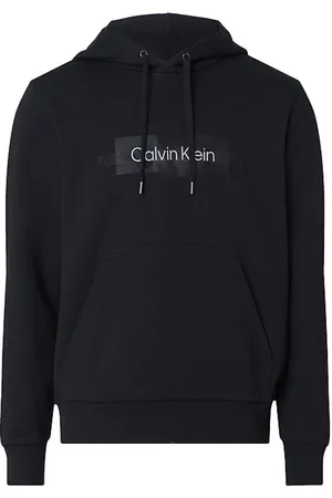 Calvin Klein Logo raye Hoodie avec Hoodie K10K110761 BEH