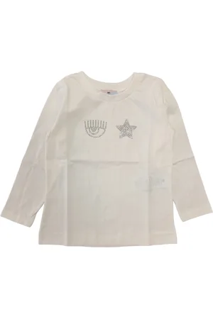 Chiara Ferragni T-shirt Panna 0001 Iconic 51B620 2206