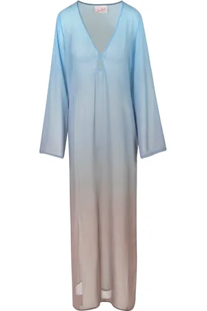 MC2 SAINT BARTH Caftano - 450898 - Bleu/ Brun