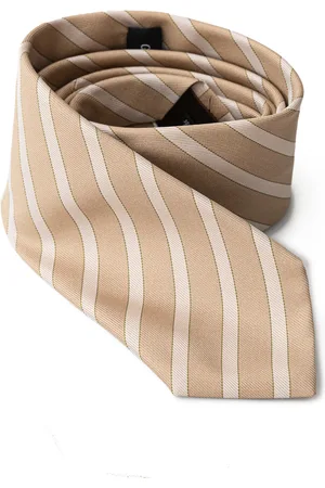 Giorgio Armani Cravate en or soie