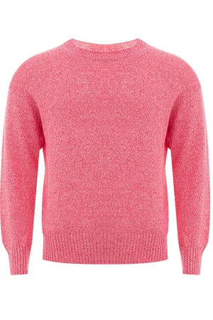 Gran Sasso Pull rond en coton rose