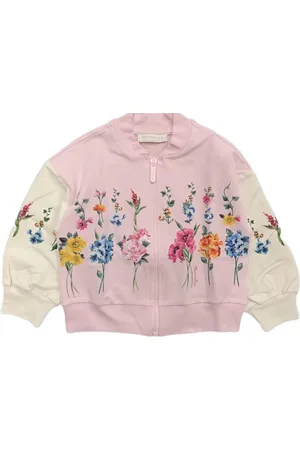 MONNALISA Sweatshirt Bomber Rose 9102 19000 0004