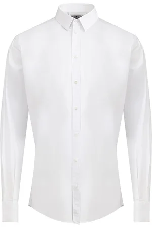 Dolce & Gabbana Chemise en coton blanc