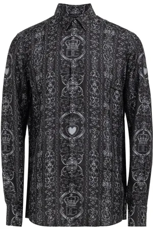 Dolce & Gabbana Chemise en coton baroque