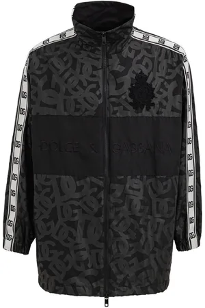 Dolce & Gabbana Veste surdimensionnee coupe-vent avec logo