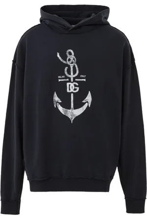 Dolce & Gabbana Sweat-shirt imprime marine