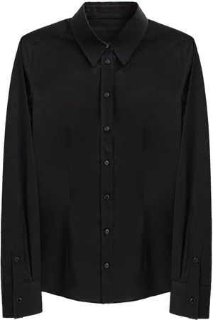 Dolce & Gabbana Chemise en coton noir