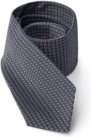 Jil Sander Collier gris et bleu marine 7 cm