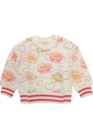 MONNALISA Sweat Panna Fiori 0002 St. Anemoni 19B601 2018