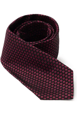 Dolce & Gabbana Broderie cravate en melange de laine