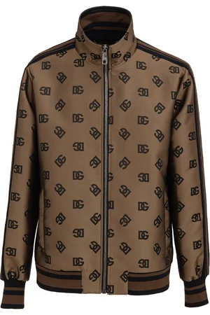 Dolce & Gabbana Veste avec zip sur tout le logo