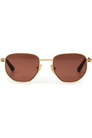 Bottega Veneta Lunettes de soleil Split Panthos
