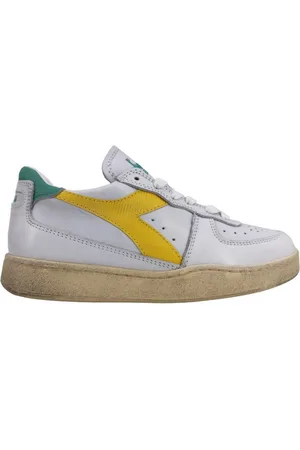 Diadora Sneakers blancs/jaunes/turquoise