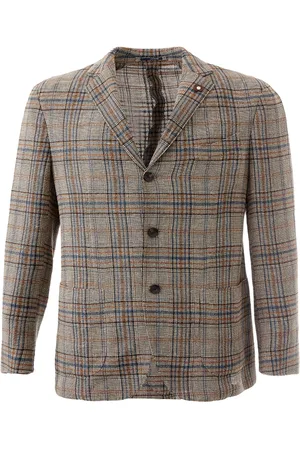LARDINI Veste Verifiez Tortora