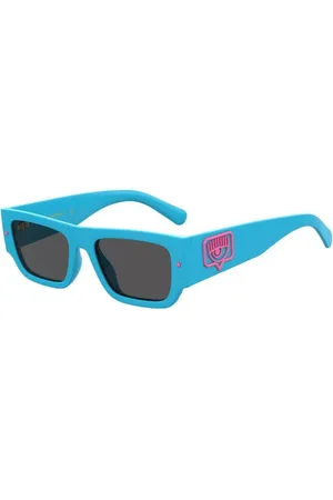 Chiara Ferragni CF 7013/S MVU/IR 53 Lunettes De Soleil Femme Bleues