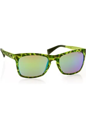 Italia Independent II 0112 037.000 52 Lunettes De Soleil Homme Vertes