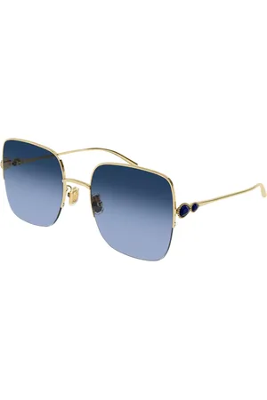 Boucheron BC0122S 002 57 Lunettes De Soleil Femme Dorées