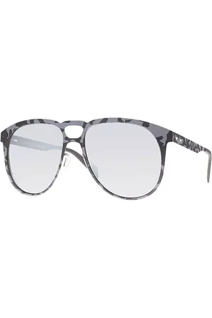 Italia Independent II 0501 153.000 55 Lunettes De Soleil Homme Grises