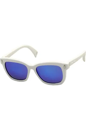 Italia Independent II 0011 001.000 56 Lunettes De Soleil Homme Blanches