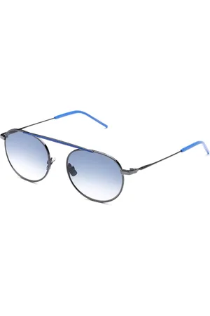 Italia Independent II 0313 021.022 51 Lunettes De Soleil Homme Grises