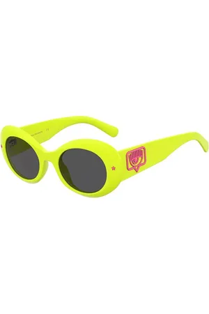 Chiara Ferragni CF 7004/S 40G/IR 50 Lunettes De Soleil Femme Jaunes