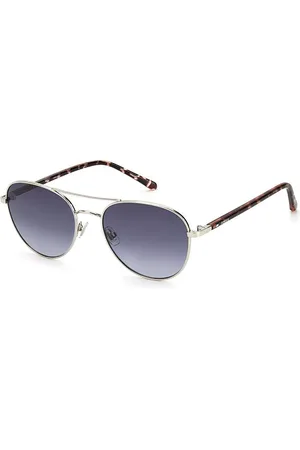Fossil FOS 3123/G/S 010/9O 55 Lunettes De Soleil Femme Argentées
