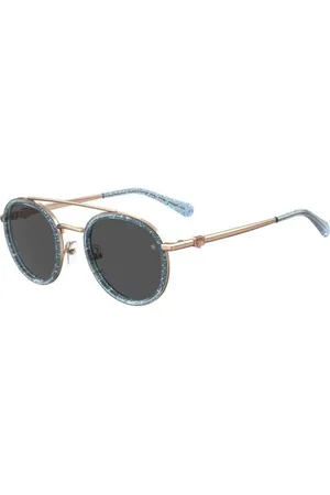 Chiara Ferragni CF 1004/S WS7/IR 50 Lunettes De Soleil Femme Bleues