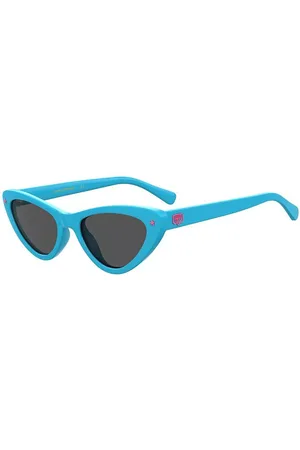 Chiara Ferragni CF 7006/S MVU/IR 53 Lunettes De Soleil Femme Bleues