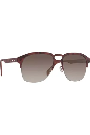 Italia Independent II 0502 092.000 54 Lunettes De Soleil Homme Marrons