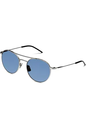 Italia Independent II 0306S 075.000 52 Lunettes De Soleil Homme Argentées
