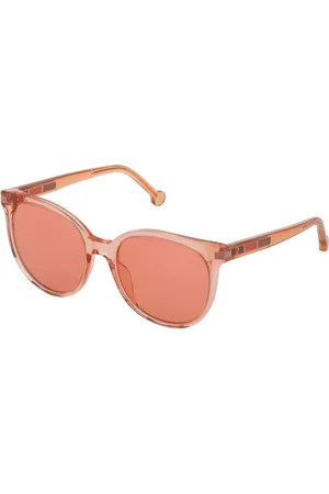 Carolina Herrera SHE830 0T82 54 Lunettes De Soleil Homme Roses