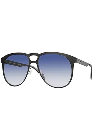 Italia Independent II 0501 009.000 55 Lunettes De Soleil Homme Noires