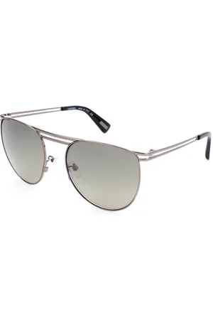Lanvin SLN108M 568X Standard Lunettes De Soleil Femme Grises