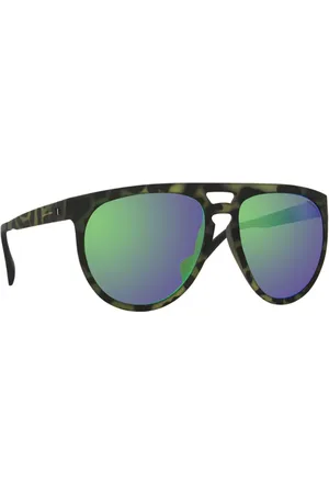 Italia Independent II 0121 035.035 56 Lunettes De Soleil Homme Vertes