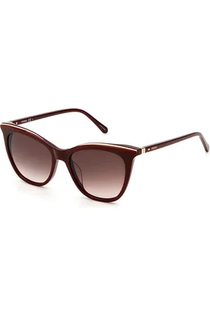 Fossil FOS 2103/G/S LHF/HA 52 Lunettes De Soleil Femme Bordeaux