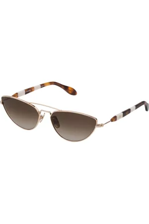 Carolina Herrera SHN059M 300Y 59 Lunettes De Soleil Homme Dorées
