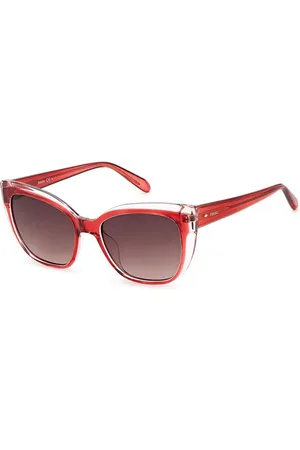Fossil FOS 3131/S JMJ/HA 52 Lunettes De Soleil Femme Rouges