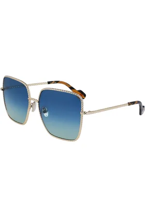 Lanvin LNV125S 728 60 Lunettes De Soleil Femme Dorées