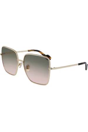 Lanvin LNV125S 729 60 Lunettes De Soleil Femme Dorées