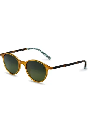 Etnia Barcelona Pearl District II Sun YWHV 48 Lunettes De Soleil Homme Jaunes