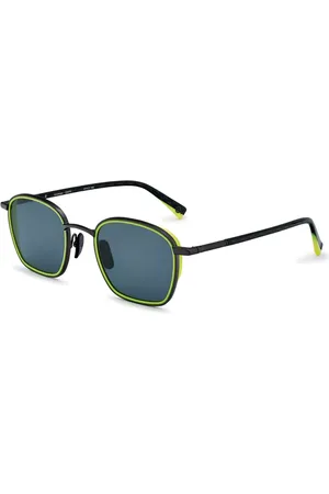 Etnia Barcelona Wigwam Sun Polarized GMYW 49 Lunettes De Soleil Homme Jaunes