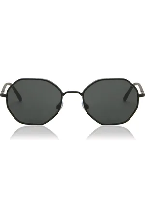 Giorgio Armani AR6112J Asian Fit 300187 52 Lunettes De Soleil Homme Noires