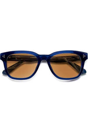 Etnia Barcelona Cugat Sun Polarized BL 54 Lunettes De Soleil Homme Bleues