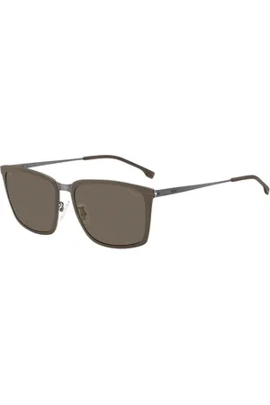 HUGO BOSS 1465/F/S Asian Fit R80/SP 59 Lunettes De Soleil Homme Marrons
