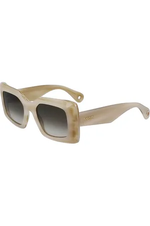Lanvin LNV649S 103 50 Lunettes De Soleil Femme Blanches