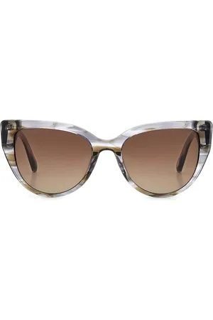 Fossil FOS 2125/S 74W/HA 52 Lunettes De Soleil Femme Grises