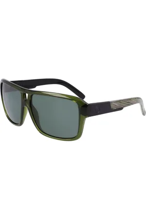 Dragon DR THE JAM LL POLAR Polarized 313 60 Lunettes De Soleil Homme Vertes