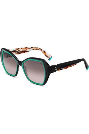 Etnia Barcelona Mambo No.8 Sun BKTQ 54 Lunettes De Soleil Femme Noires