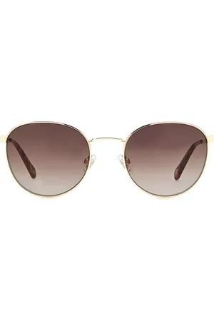 Fossil FOS 2129/G/S J5G/HA 52 Lunettes De Soleil Femme Dorées