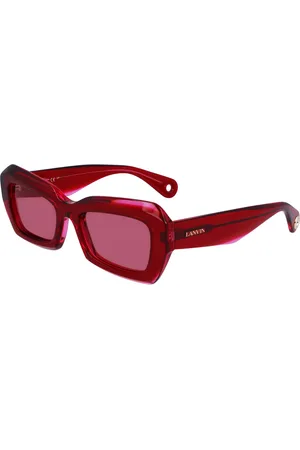 Lanvin LNV662S 605 54 Lunettes De Soleil Femme Rouges